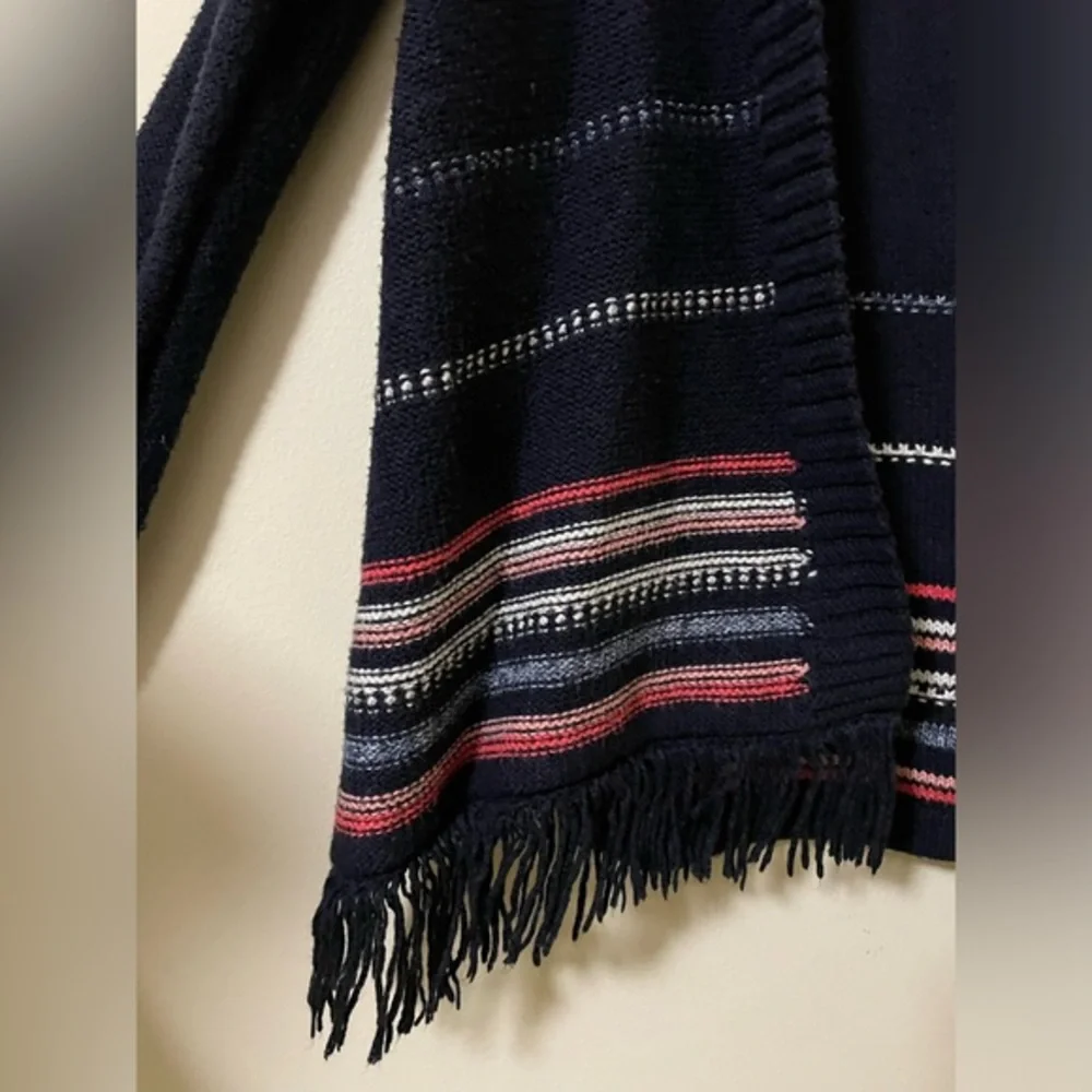 Hollister Open Front Fringe Cardigan - S‎